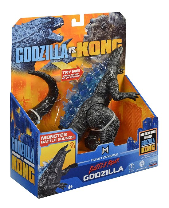 Cover for Monsterverse  Godzilla v Kong 7 Deluxe Figures with Sounds  Godzilla Toys (MERCH)