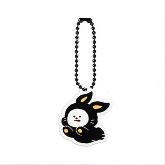 BT21 · BT21 Acrylic Keyring (Nøkkelring) [Black Rabbit edition] [Chimmy] (2024)