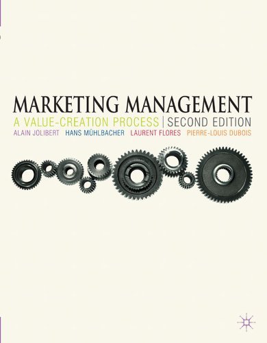 Cover for Alain Jolibert · Marketing Management: A Value-Creation Process (Paperback Book) [2nd ed. 2012 edition] (2012)