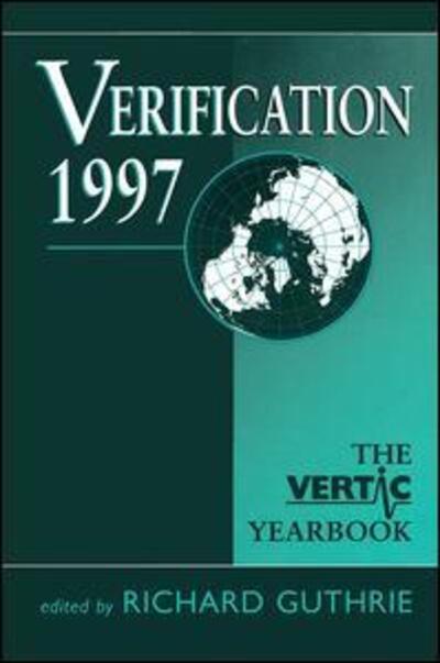 Cover for Richard Guthrie · Verification 1997: The Vertic Yearbook (Hardcover Book) (2019)
