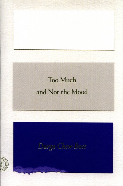 Cover for Durga Chew-Bose · Too Much and Not the Mood: Essays (Pocketbok) (2017)