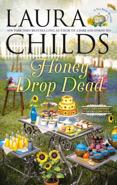 Cover for Laura Childs · Honey Drop Dead (Hardcover Book) (2023)