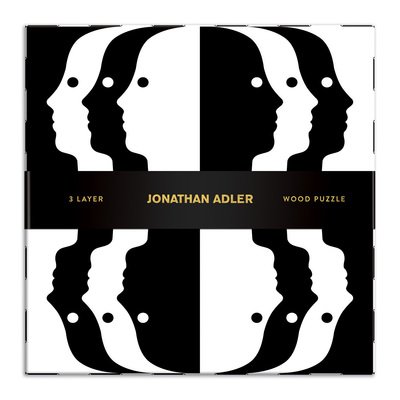 Jonathan Adler Atlas Layered Wood Puzzle - Galison - Brætspil - Galison - 9780735365957 - 20. oktober 2020