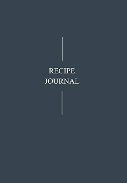 Cover for Bchc · Recipe Journal (Hardcover Book) (2021)