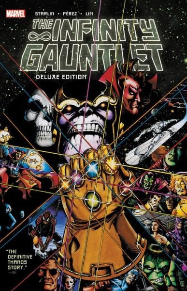 Infinity Gauntlet: Deluxe Edition - Jim Starlin - Livros - Marvel Comics - 9781302915957 - 19 de fevereiro de 2019