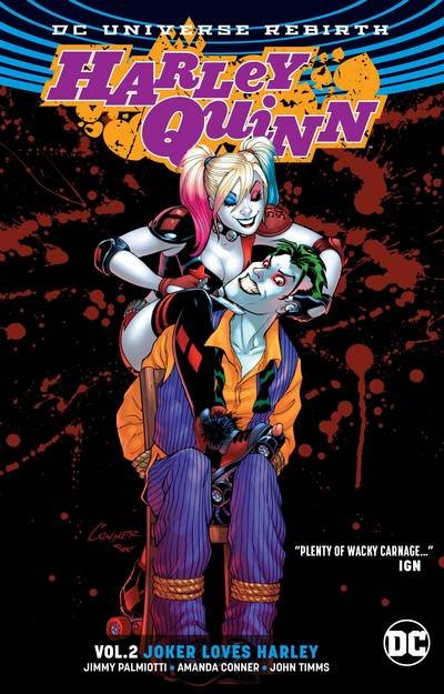 Cover for Amanda Conner · Harley Quinn Vol. 2: Joker Loves Harley (Rebirth) (Paperback Bog) (2017)