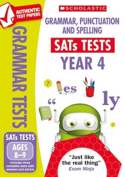 Cover for Catherine Casey · Grammar, Punctuation and Spelling Test - Year 4 - National Test Papers (Paperback Book) (2018)