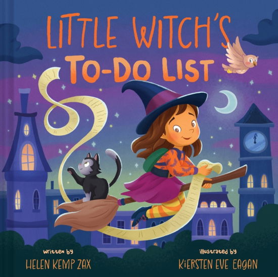 Cover for Helen Kemp Zax · Little Witch’s To-Do List (A Magical List Book): A Picture Book - A Magical List Book (Hardcover Book) (2025)