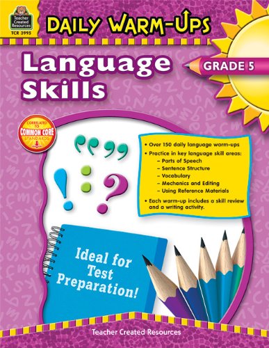 Cover for Mary Rosenberg · Daily Warm-ups: Language Skills Grade 5 (Paperback Book) (2009)