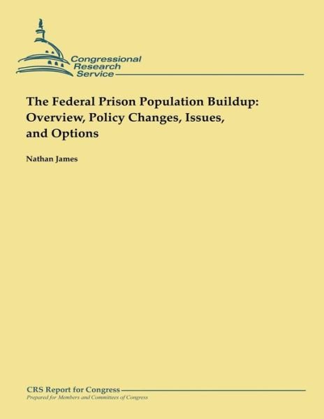 Cover for Nathan James · The Federal Prison Population Buildup: Overview, Policy Changes, Issues, and Options (Pocketbok) (2013)