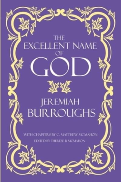 Cover for Jeremiah Burroughs · The Excellent Name of God (Paperback Book) (2020)