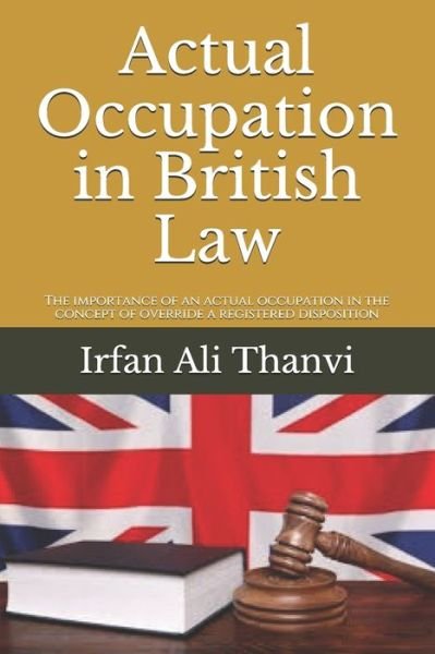 Cover for Irfan Ali Thanvi · Actual Occupation in British Law (Paperback Bog) (2019)