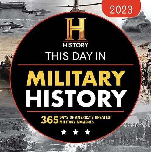 Cover for Sourcebooks · 2023 History Channel This Day in Military History Boxed Calendar (Kalender) (2022)