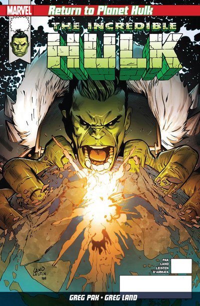 Cover for Greg Pak · Return to Planet Hulk (Pocketbok) (2018)