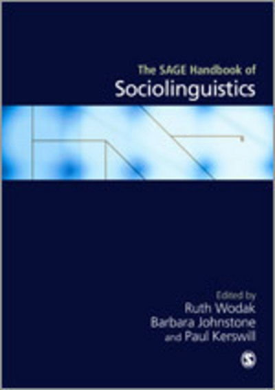 Cover for Wodak R et Al · The SAGE Handbook of Sociolinguistics (Hardcover Book) (2010)