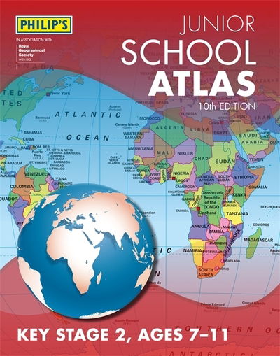 Philip's Junior School Atlas 10th Edition - Philip's World Atlas - Philip's Maps - Livres - Octopus Publishing Group - 9781849074957 - 13 juin 2019