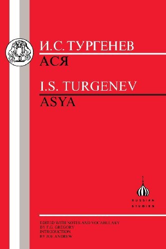 Asya - Russian texts - Ivan Turgenev - Bøker - Bloomsbury Publishing PLC - 9781853992957 - 1998