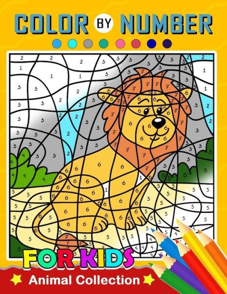 Cover for Balloon Publishing · Color by Number for Kids (Paperback Book) (2017)