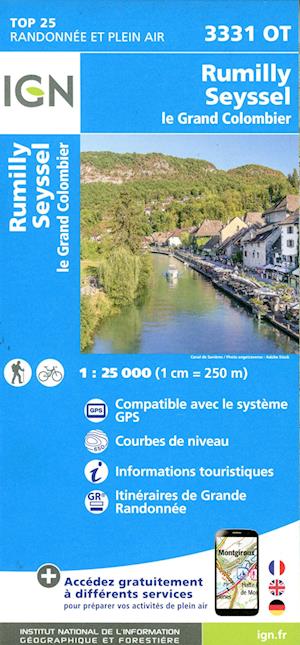 Rumilly / Seyssel / le Grand Colombie - TOP 25 -  - Książki - Institut Geographique National - 9782758555957 - 1 lipca 2024