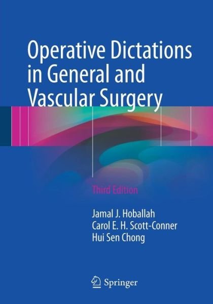 Cover for Hoballah · Operative Dictations in General and Vascular Surgery (Paperback Book) [3rd ed. 2017 edition] (2017)