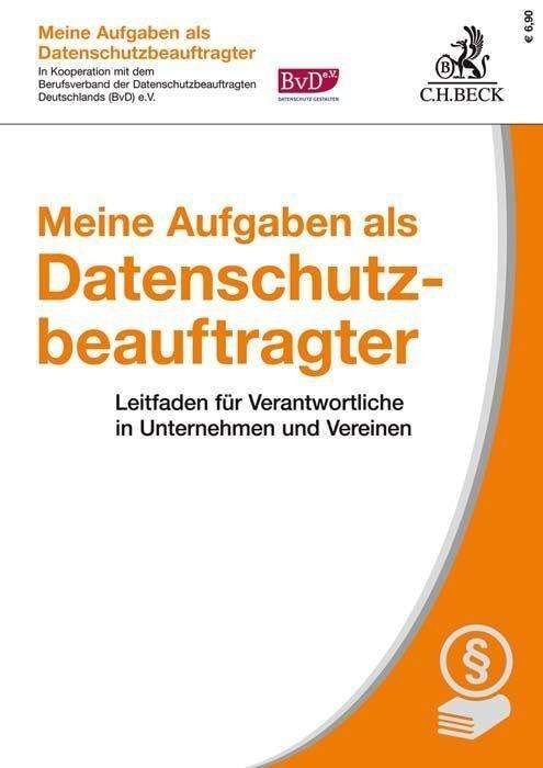 Cover for Kramer · Meine Aufgaben als Datenschutzbe (Bog)