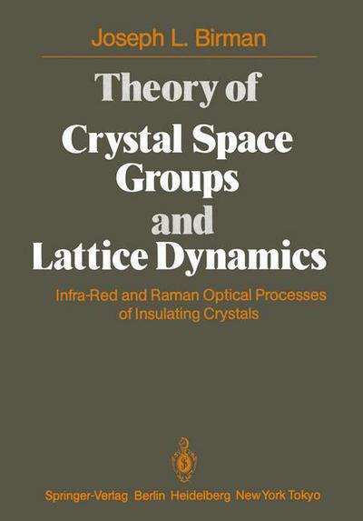 Cover for J. L. Birman · Theory of Crystal Space Groups and Lattice Dynamics: Infra-Red and Raman Optical Processes of Insulating Crystals (Paperback Book) [Softcover reprint of the original 1st ed. 1974 edition] (1984)
