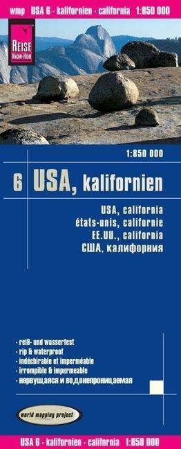 Cover for Reise Know-How · USA 6 California (Kartor) (2018)