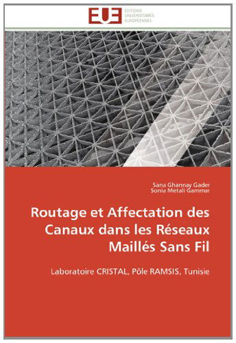 Cover for Sonia Metali Gammar · Routage et Affectation Des Canaux Dans  Les Réseaux Maillés Sans Fil: Laboratoire Cristal, Pôle Ramsis, Tunisie (Paperback Book) [French edition] (2018)