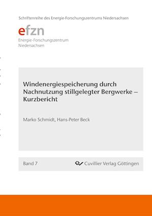 Cover for Marko Schmidt · Windenergiespeicherung durch Nachnutzung stillgelegter Bergwerke - Kurzbericht (Paperback Book) (2012)