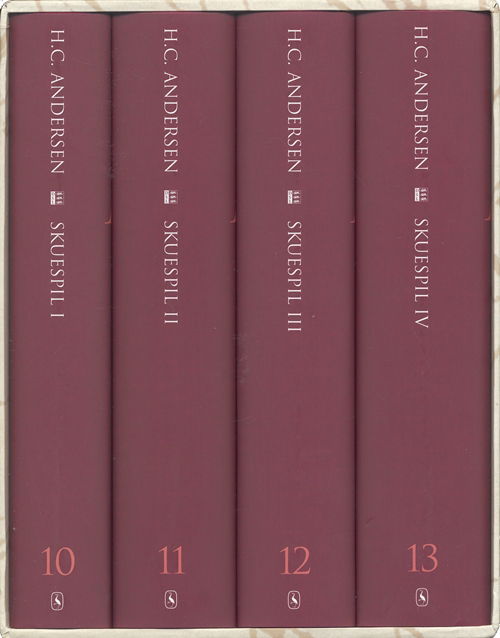 Cover for H.C. Andersen · Andersen: Skuespil I-IV (Innbunden bok) [1. utgave] [Indbundet] (2006)