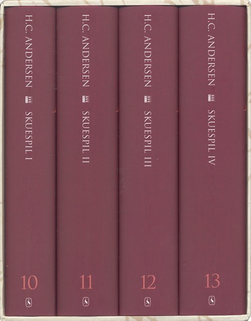 Cover for H.C. Andersen · Andersen: Skuespil I-IV (Gebundesens Buch) [1. Ausgabe] [Indbundet] (2006)