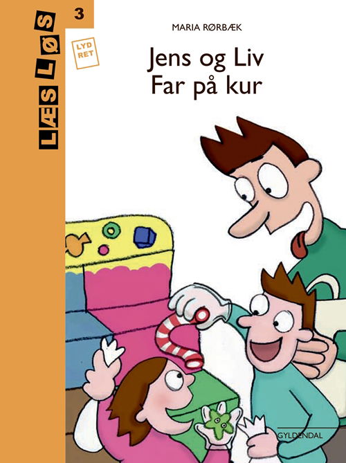 Cover for Maria Rørbæk · Læs løs 3: Jens og Liv. Far på kur (Gebundesens Buch) [1. Ausgabe] (2019)