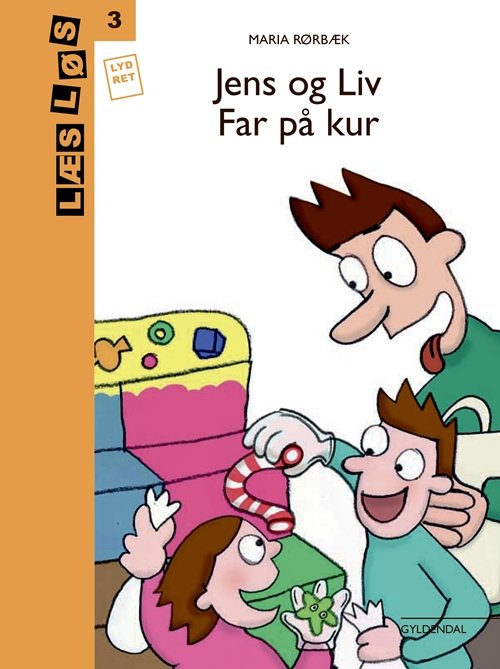 Cover for Maria Rørbæk · Læs løs 3: Jens og Liv. Far på kur (Bound Book) [1.º edición] (2019)