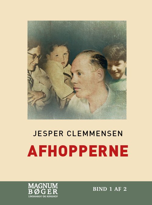 Cover for Jesper Clemmensen · Afhopperne (Storskrift) (Indbundet Bog) [2. udgave] (2020)