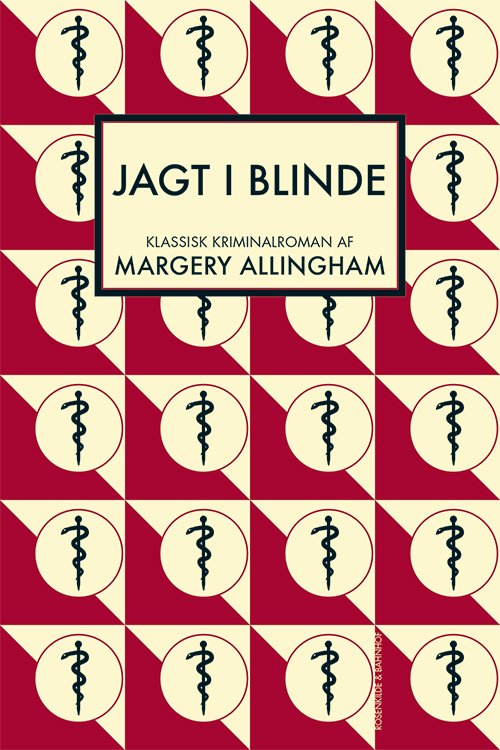 Cover for Margery Allingham · En klassisk Margery Allingham-krimi: Jagt i blinde (Sewn Spine Book) [1. Painos] (2015)