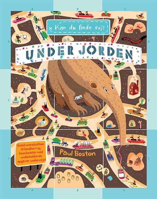 Cover for Joanna Mclnerney · Kan du finde vej?: Kan du finde vej? - Under jorden (Innbunden bok) [1. utgave] (2018)