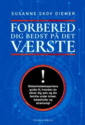 Cover for Susanne Skov Diemer · Forbered dig bedst på det værste (Sewn Spine Book) [1th edição] (2020)