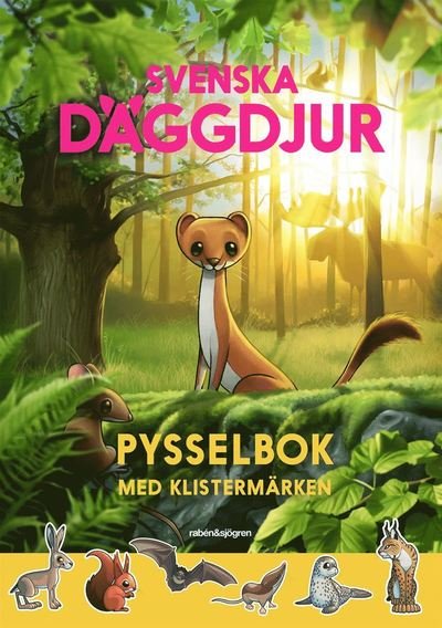 Cover for Martin Emtenäs · Svenska däggdjur : pysselbok med klistermärken (N/A) (2022)