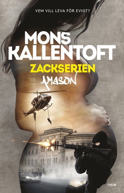 Cover for Mons Kallentoft · Amason (Indbundet Bog) (2023)
