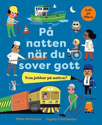 Cover for Peter Arrhenius · På natten när du sover gott (Kartongbok) (2022)