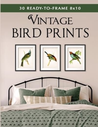 Cover for Tuxedo Graphics · 30 Ready-to-Frame 8x10 Vintage Bird Prints (Paperback Bog) (2021)