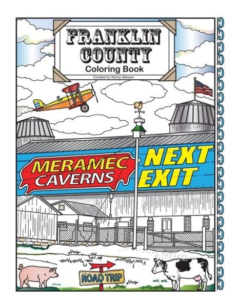 Cover for Nancy Marasa · Franklin County Coloring Book (Pocketbok) (2021)