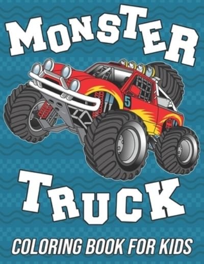 Cover for Mezzo Zentangle Designs · Monster Truck Coloring Book for Kids: Fun, Cute and Unique Coloring Pages for Boys, Girls and Toddlers (Paperback Bog) (2021)