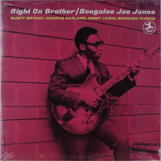 Cover for Boogaloo Joe Jones · Right On Brother (LP) (2017)