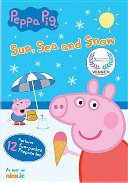 Cover for Peppa Pig: Sun Sea &amp; Snow (DVD) (2016)