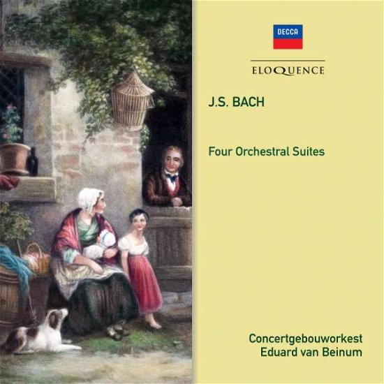 Cover for Johann Sebastian Bach · Four Orchestral Suites (CD) (2017)