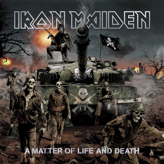 Cover for Iron Maiden · A Matter Of Life And Death (LP) [Standard edition] (2017)