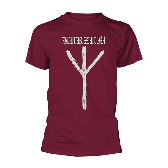 Cover for Burzum · Rune (Maroon) (T-shirt) [size M] [Maroon edition] (2018)