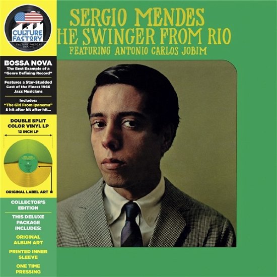 The Swinger from Rio (Last Remanufacturing) (Green / Yellow Vinyl) - Sergio Mendes - Muzyka - L.M.L.R. - 0819514011958 - 12 lipca 2024