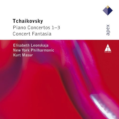 Cover for Leonskaja Elizabeth · Tchaikovsky: Piano Cto 1-2&amp;3 (CD) (2014)